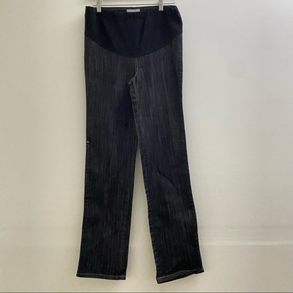 Mily Maternity Dark wash supportive belly jeans NWOT